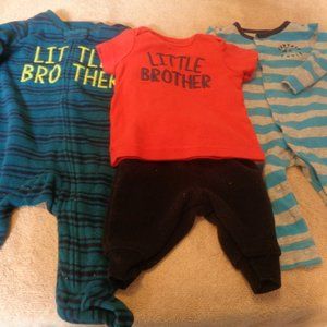 BABY BOY BUNDLE OF 4 ITEMS 0-3 MO.